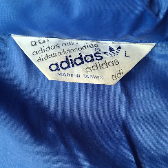 Vintage 70's Adidas Nylon 3 Stripe Windbreaker - Like New! - Picture 6 of 7